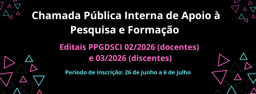 Editais de apoio à pesquisa